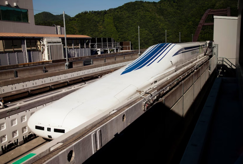 Maglev Train photo by the Washington Post