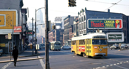 Downtown Baltimore Rail Scene