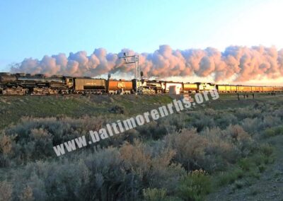 First run of UP Big Boy No. 4014 since restoration. 3rd day of inaugural run, from Rock Springs to Evanston, IL