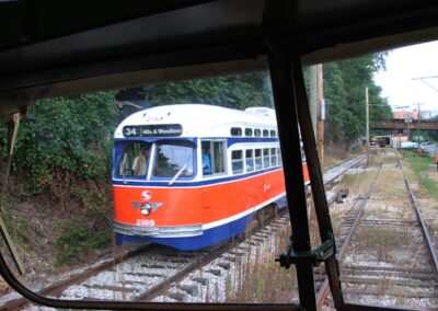 A meet between PCCs No. 7407 and 2168