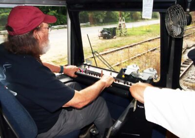 Bob Dixon-Gumm takes PCC No. 7407 for a spin.