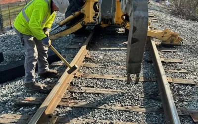 Track Repairs to America’s First Mile of Railroad Track Underway