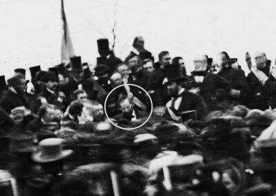 President Lincoln at Gettysburg